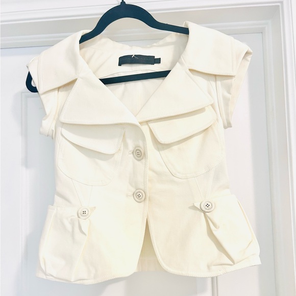 Donna Karan Runway Black Label Collection Vest - Picture 1 of 5